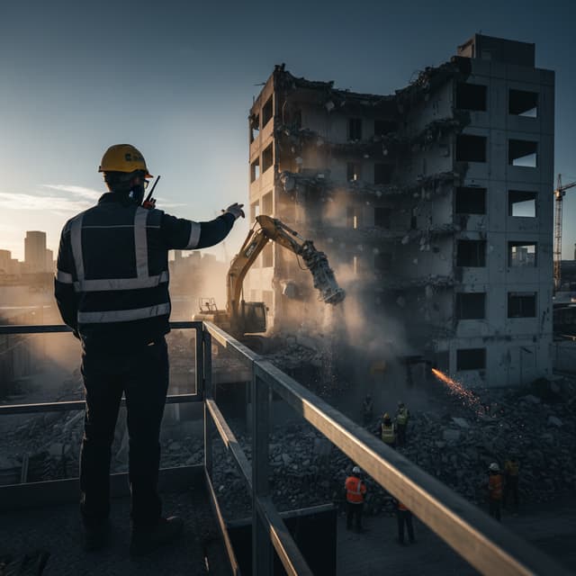 CPCCDE4003 Supervise operational activities on demolition sites